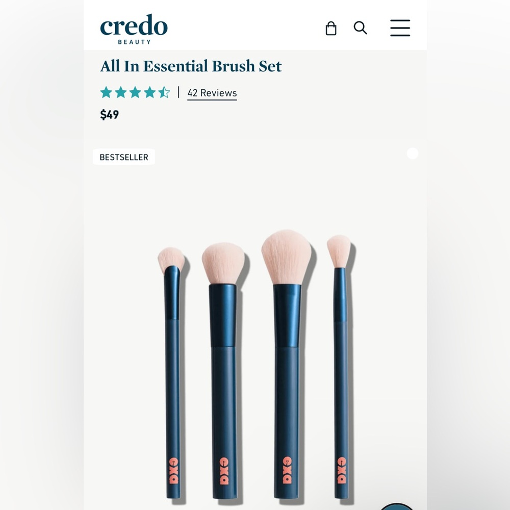 * Exa Beauty Essential Brush Set *